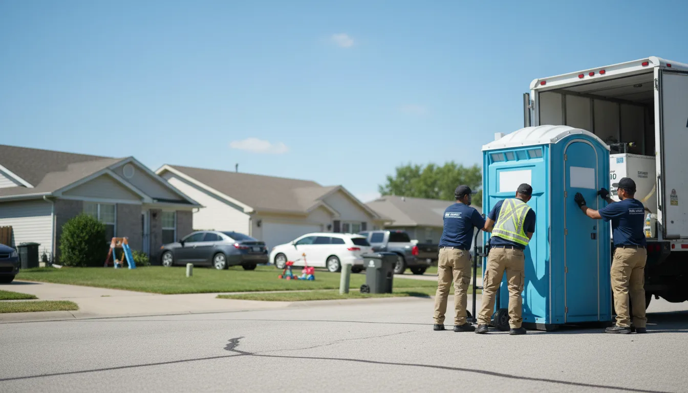 Standard Porta Potty Rentals in Lamont, MI near me